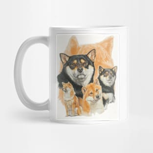 Shiba Inu Medley Mug